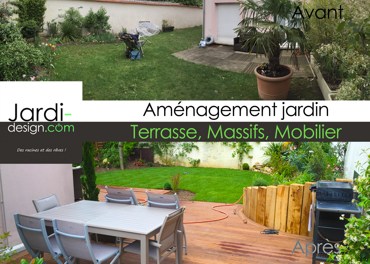 Aménagement d'un jardin